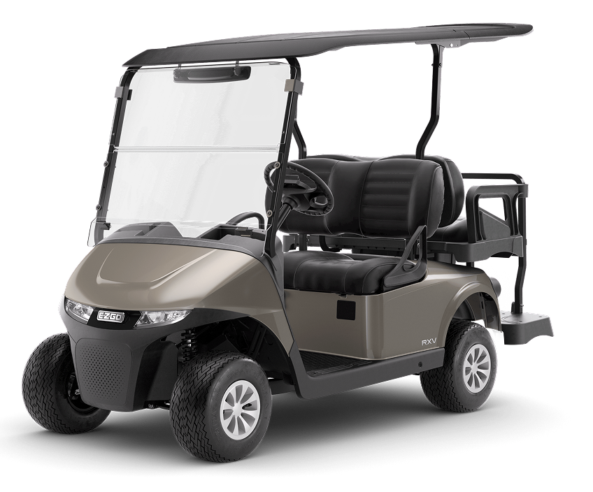 El RXV Fleet es el carro de golf para golfistas de alto rendimiento y bajo mantenimiento en el que siempre se puede confiar.