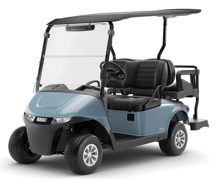 El RXV Fleet es el carro de golf para golfistas de alto rendimiento y bajo mantenimiento en el que siempre se puede confiar.