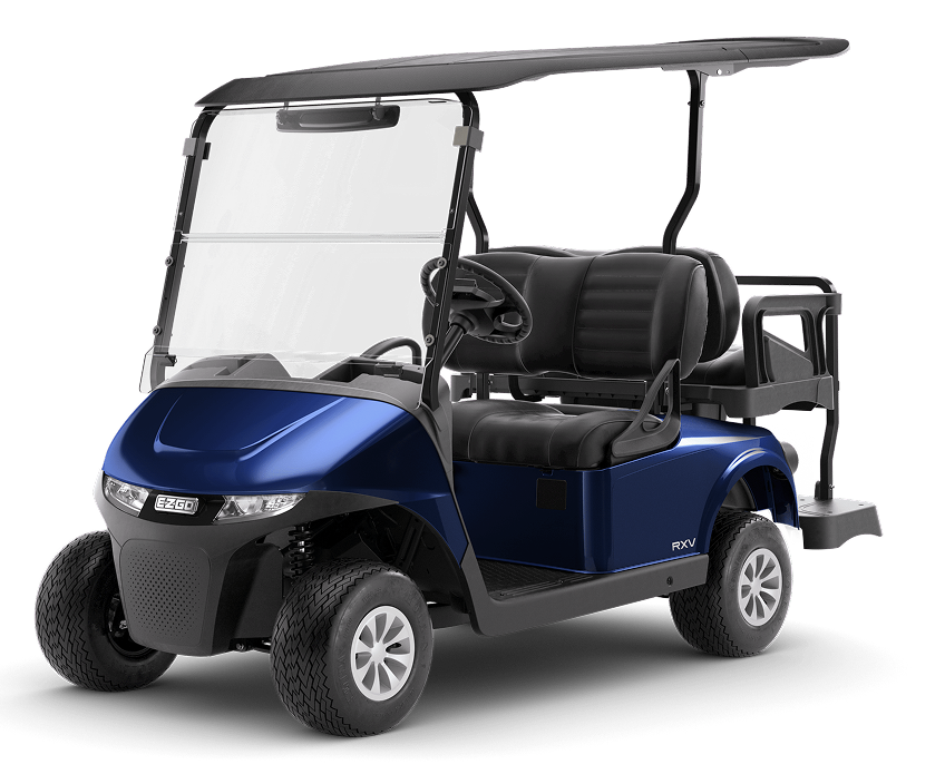 El RXV Fleet es el carro de golf para golfistas de alto rendimiento y bajo mantenimiento en el que siempre se puede confiar.